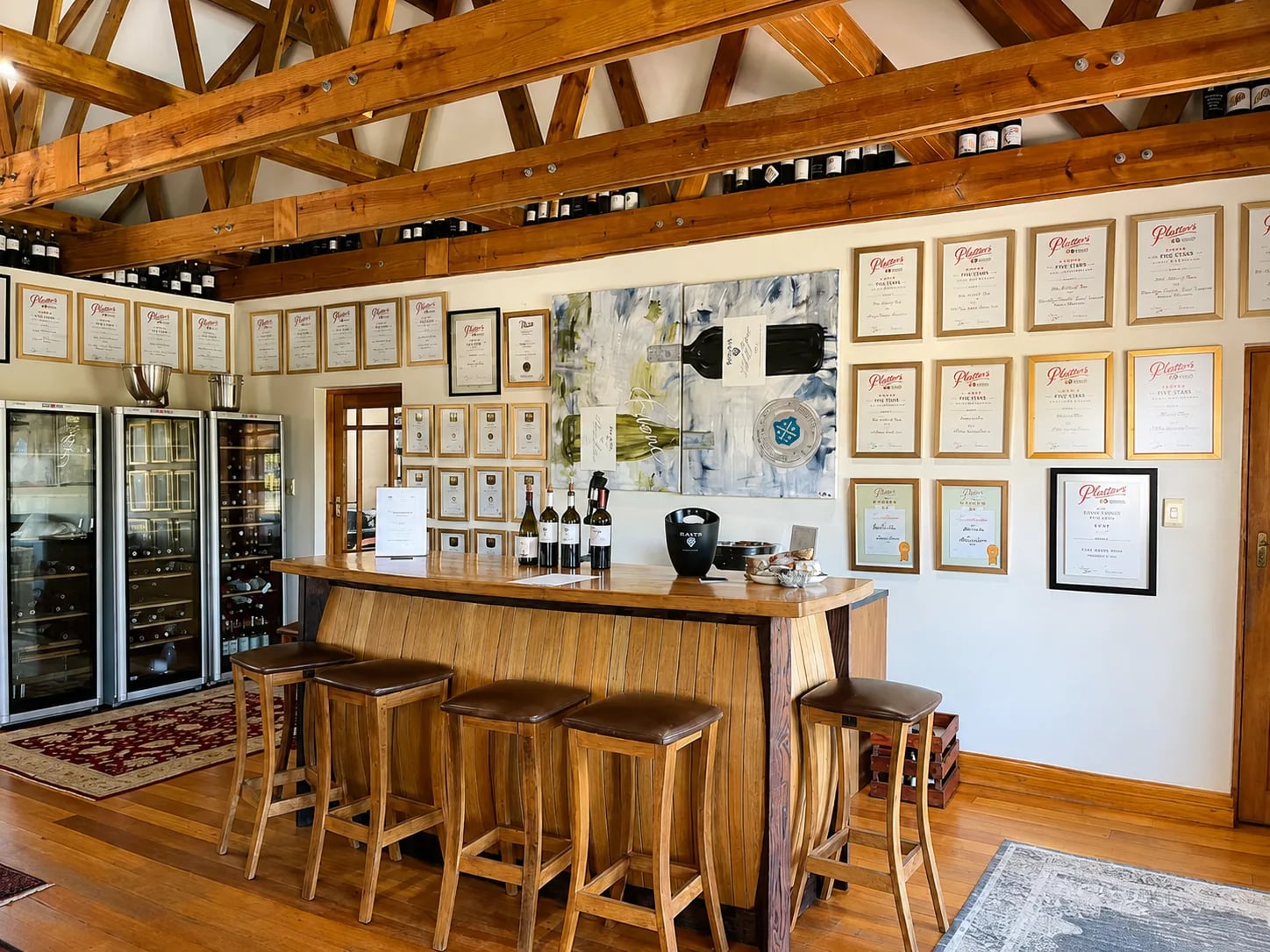 Cape Winelands vineyard panorama