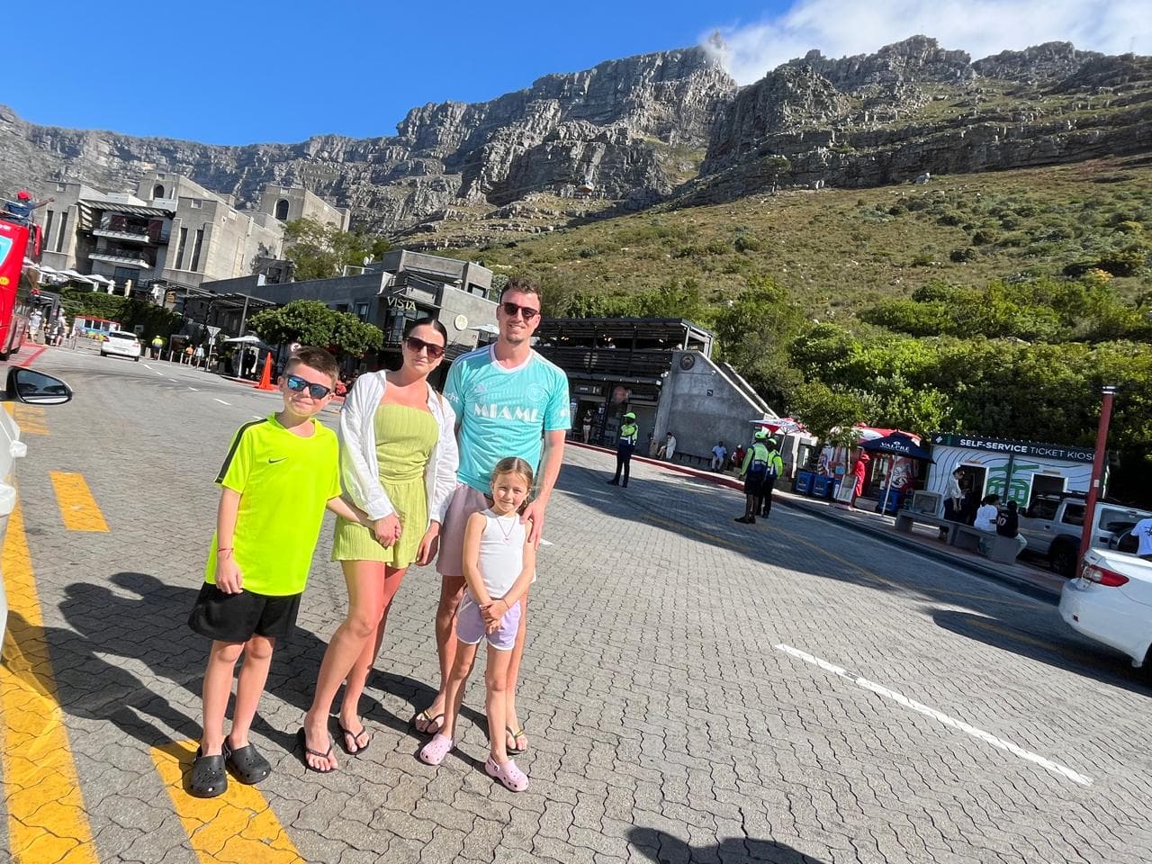 Table Mountain and Cape Town city